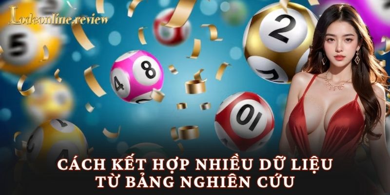 Cách kết hợp nhiều dữ liệu từ bảng nghiên cứu