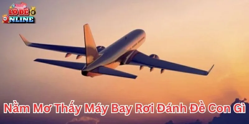 Nằm mơ thấy máy bay rơi đánh đề con gì theo sổ mơ