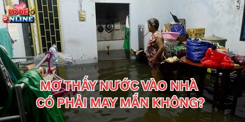 Mơ Thấy Nước Vào Nhà có phải may mắn không?