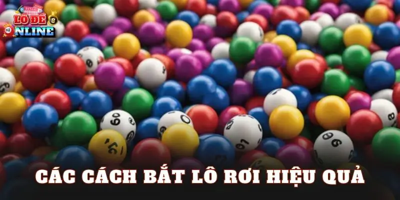 Các cách bắt lô rơi hiệu quả