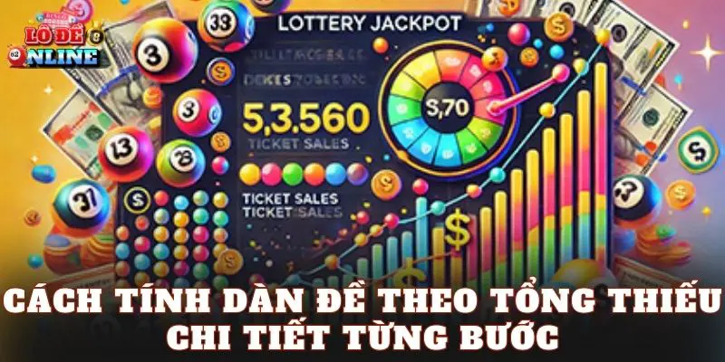 Cách tính dàn đề theo tổng thiếu chi tiết từng bước
