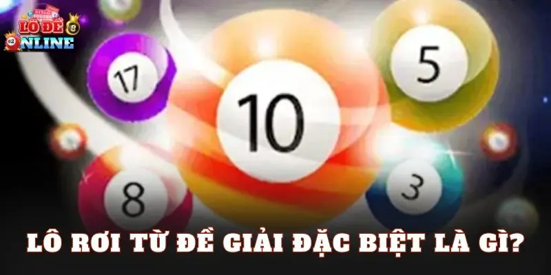 Lô rơi từ đề giải đặc biệt là gì?