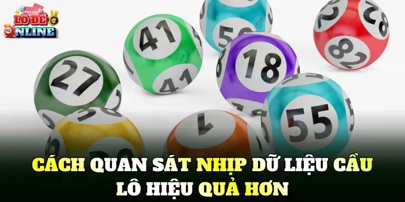 Cách quan sát nhịp dữ liệu cầu lô hiệu quả hơn