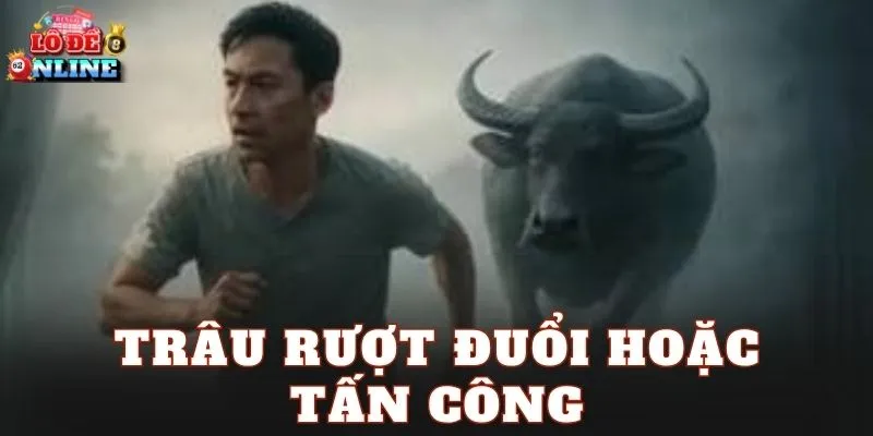 Trâu rượt đuổi hoặc tấn công